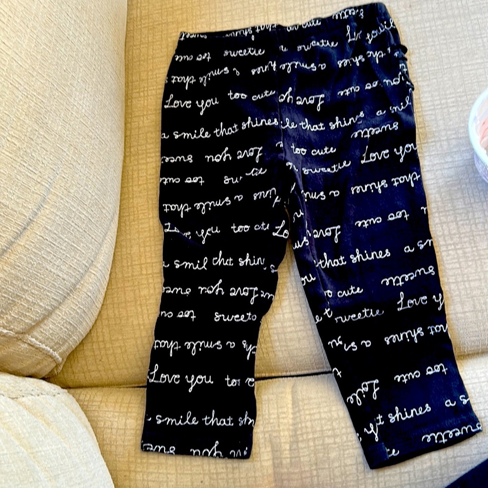 Graphic pants